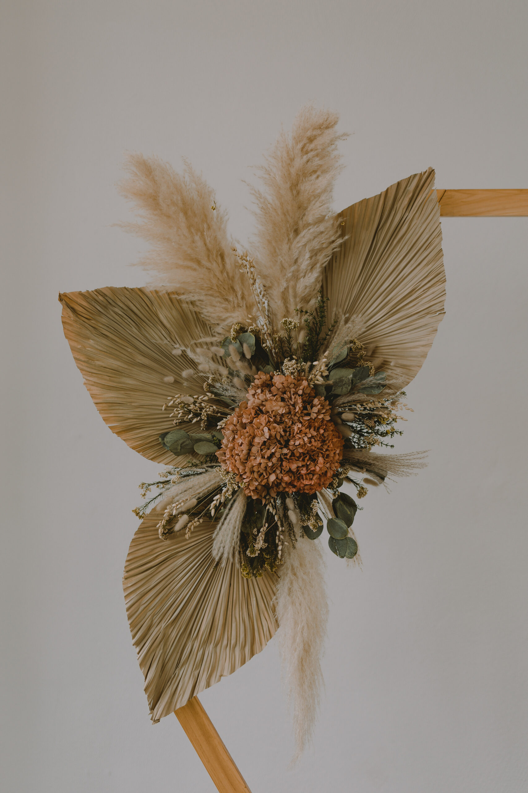 Traubogen Gesteck Boho / Vintage Verleih Nadine Krumm